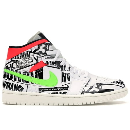 JORDAN 1 MID ALL OVER LOGOS - 554724-119