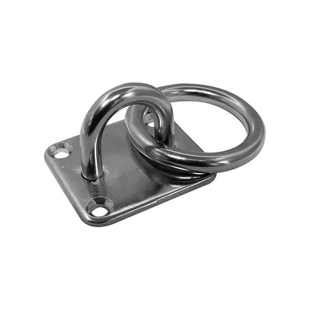 Stainless Steel 304 Square Pad Eye Plate W Ring 5/16 Welded Formed Marine Boat Rigging
Stainless Steel 304 Square Pad Eye Plate W Ring 5/16 Welded Formed Marine Boat Rigging