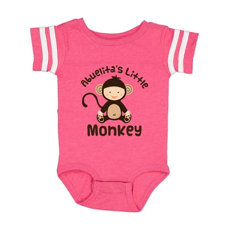 Inktastic Abuelita Little Monkey Grandkids Gift Baby Boy Bodysuit 
Inktastic Abuelita Little Monkey Grandkids Gift Baby Boy Bodysuit