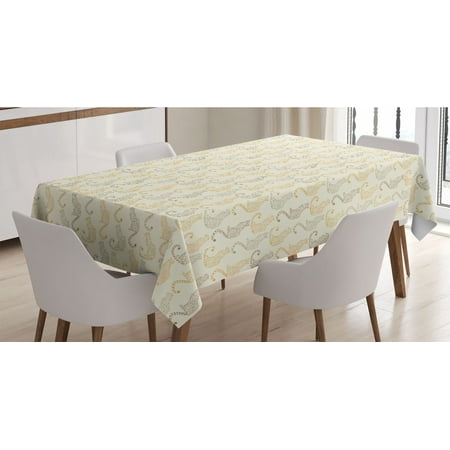 Cheetah Tablecloth Hand-Drawn Like Style Wild Predator Forest Animal Cheetah on Cream Background Rectangle Satin Table Cover Accent for Dining Room and Kitchen 60 X 84 Multicolor by Ambesonne
Cheetah Tablecloth Hand-Drawn Like Style Wild Predator Forest Animal Cheetah on Cream Background Rectangle Satin Table Cover Accent for Dining Room and Kitchen 60 X 84 Multicolor by Ambesonne