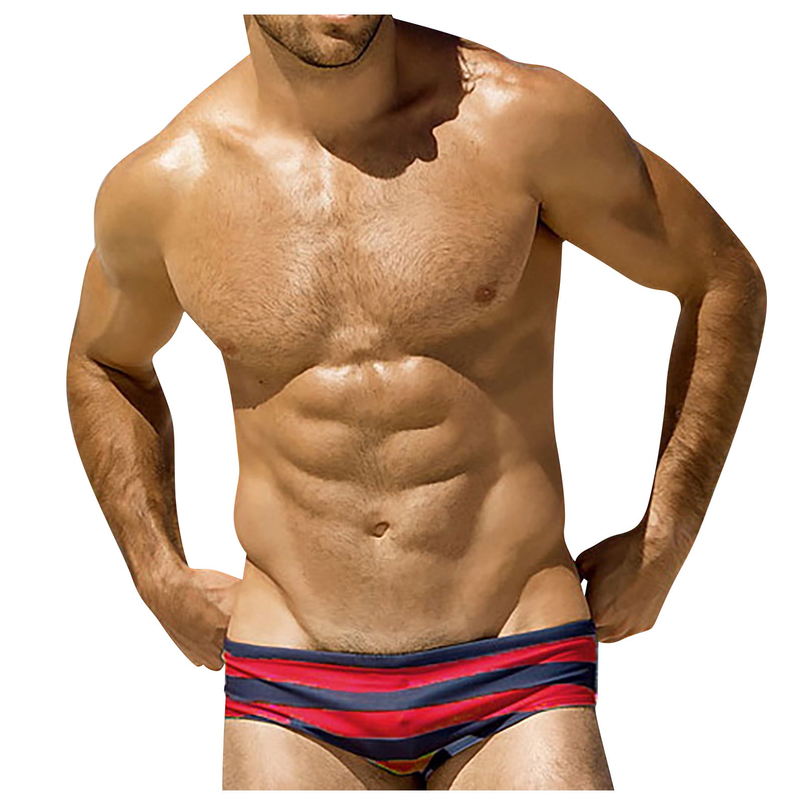 Rpvati Men S Sexy Beachwear Bathing Suit Bottoms Bikini Low Rise Swim