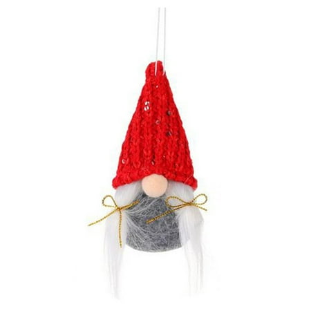 Pgeraug christmas decorations Christmas Decoration Knitted Doll Pendant Creative Old Man Doll Hangs Red
Pgeraug christmas decorations Christmas Decoration Knitted Doll Pendant Creative Old Man Doll Hangs Red