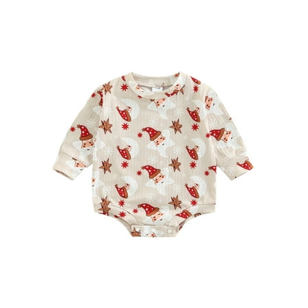 Meihuida Baby Girl Romper Long Sleeve Round Neck Cartoon Ghost / Santa / Flower Loose Button Romper
Meihuida Baby Girl Romper Long Sleeve Round Neck Cartoon Ghost / Santa / Flower Loose Button Romper