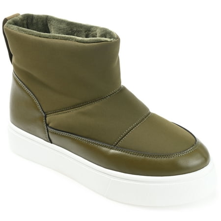 Journee Collection Womens Sethie Round Toe Pull On Winter Boots