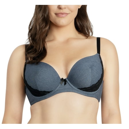 Parfait Casey Molded Plunge Underwire Bra (28012) 38GG Dark Blue Denim
Parfait Casey Molded Plunge Underwire Bra (28012) 38GG Dark Blue Denim