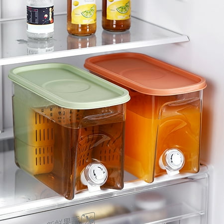 Ludlz Refrigerator Cold Kettle Large Capacity Sealed Leakproof Cold Kettle Beverage Dispenser Bucket with Faucet Household Supply
Ludlz Refrigerator Cold Kettle Large Capacity Sealed Leakproof Cold Kettle Beverage Dispenser Bucket with Faucet Household Supply