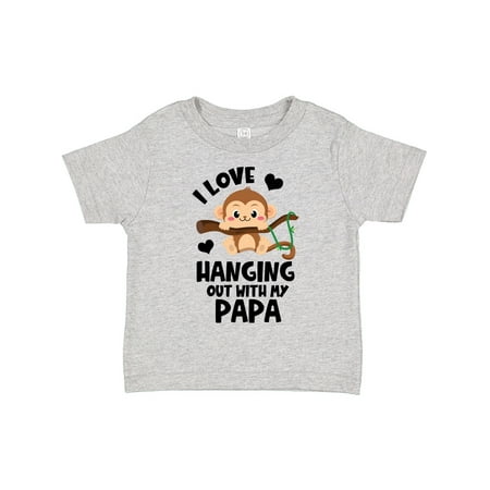 Inktastic Monkey I Love Hanging out with My Papa Gift Toddler Boy or Toddler Girl T-Shirt
Inktastic Monkey I Love Hanging out with My Papa Gift Toddler Boy or Toddler Girl T-Shirt