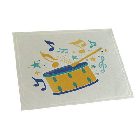 Wanwan 42x32cm Musical Instrument Print Heat Insulation Placemat Anti-slip Coaster Pad
Wanwan 42x32cm Musical Instrument Print Heat Insulation Placemat Anti-slip Coaster Pad