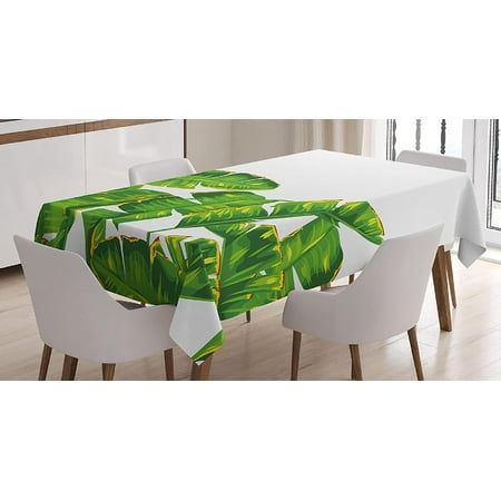 Botany Tablecloth Vibrant Tropical Climate Large Leaves Habitat Summer Desert Foliage Image Dining Room Kitchen Rectangular Table Cover 52 X 70 Green Yellow
Botany Tablecloth Vibrant Tropical Climate Large Leaves Habitat Summer Desert Foliage Image Dining Room Kitchen Rectangular Table Cover 52 X 70 Green Yellow