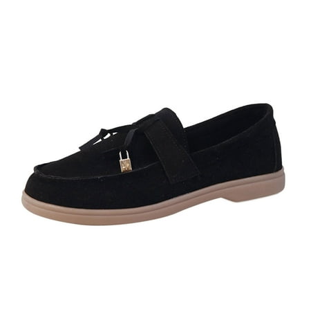 CBGELRT Women Casual Tennis Shoes Fashion Four Seasons Women Casual Shoes Flat Bottom Non Slip Round Toe Slip On Solid Suede Simple Style Vacation Sandals Women Women s Business Shoes
CBGELRT Women Casual Tennis Shoes Fashion Four Seasons Women Casual Shoes Flat Bottom Non Slip Round Toe Slip On Solid Suede Simple Style Vacation Sandals Women Women s Business Shoes