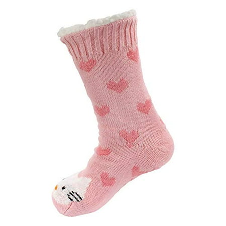 Extra Thick Fuzzy Thermal Cabin Fleece-lined Knitted Non-skid Crew Sock Hello Kitty - 1 Pair
Extra Thick Fuzzy Thermal Cabin Fleece-lined Knitted Non-skid Crew Sock Hello Kitty - 1 Pair