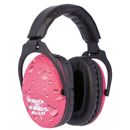 Pro Ears ReVO Ear Muffs - NRR 25 Pink Rain