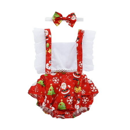 Christmas 0-24M Newborn Baby Girls Boys Romper Sleeveless Lace Jumpsuits Ruffled Festivals Outfits
Christmas 0-24M Newborn Baby Girls Boys Romper Sleeveless Lace Jumpsuits Ruffled Festivals Outfits