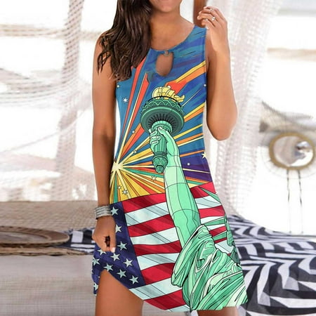 Hvyesh Summer Dresses Women 2023 Casual Beach Midi Dress 4th of July Graphic Crewneck Sundresses Sleeveless Soft Dresses Green
Hvyesh Summer Dresses Women 2023 Casual Beach Midi Dress 4th of July Graphic Crewneck Sundresses Sleeveless Soft Dresses Green