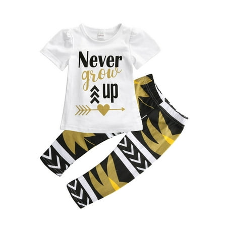 Jxzom Summer Toddler Baby Girls Clothing Casual Letter Print Short Sleeve Top Floral Pants Outfit
Jxzom Summer Toddler Baby Girls Clothing Casual Letter Print Short Sleeve Top Floral Pants Outfit