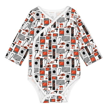 Matuu Modern Life for Baby Long-Sleeve Bodysuit Soft Cotton Comfortable and Breathable Perfect for Newborns and Infants
Matuu Modern Life for Baby Long-Sleeve Bodysuit Soft Cotton Comfortable and Breathable Perfect for Newborns and Infants