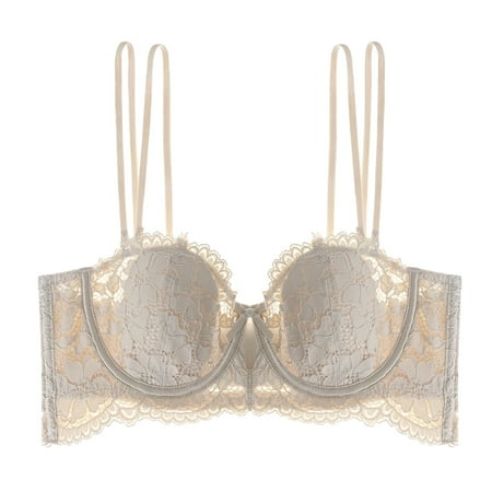 Tiqkatyck womens bras Women s Sexy Comfortable Strapless Non Slip Thin Small Chest Half Cup Beautiful Back Bra sports bra Beige 70
Tiqkatyck womens bras Women s Sexy Comfortable Strapless Non Slip Thin Small Chest Half Cup Beautiful Back Bra sports bra Beige 70