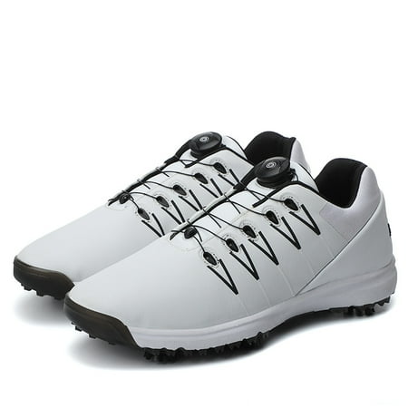 Men‘s Professional Golf Spikes Shoes Anti Skid Waterproof Lightweight Sport Sneakers For Running Walking
Men‘s Professional Golf Spikes Shoes Anti Skid Waterproof Lightweight Sport Sneakers For Running Walking