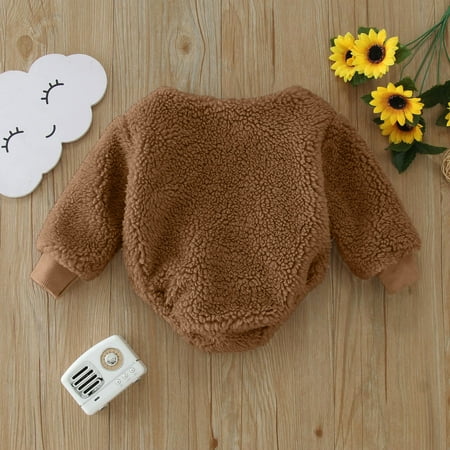 Aayomet Baby Rompers Rompers Baby Boy Baby Girl Cotton Ruffles Long Sleeve Pink Crew Neck Bow Rompers Bodysuit Onesie Coffee 9-12 Months
Aayomet Baby Rompers Rompers Baby Boy Baby Girl Cotton Ruffles Long Sleeve Pink Crew Neck Bow Rompers Bodysuit Onesie Coffee 9-12 Months