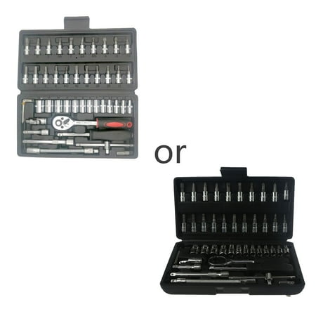 QUSENLON 46 Pieces Ratchet Wrench Tools Kit for Home Auto Maintenance High Hardness
QUSENLON 46 Pieces Ratchet Wrench Tools Kit for Home Auto Maintenance High Hardness