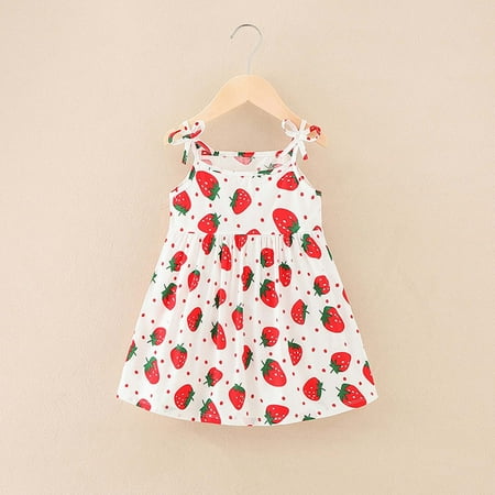 Rewenti Summer Toddler Baby Girls Sleeveless Sling Dress Graphic Print Children s Clothing Girl s Gift Red 3-4 Years
Rewenti Summer Toddler Baby Girls Sleeveless Sling Dress Graphic Print Children s Clothing Girl s Gift Red 3-4 Years