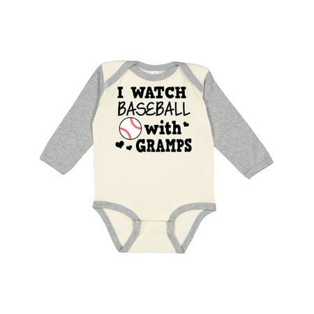 Inktastic I Watch Baseball with My Gramps Gift Baby Boy or Baby Girl Long Sleeve Bodysuit
Inktastic I Watch Baseball with My Gramps Gift Baby Boy or Baby Girl Long Sleeve Bodysuit