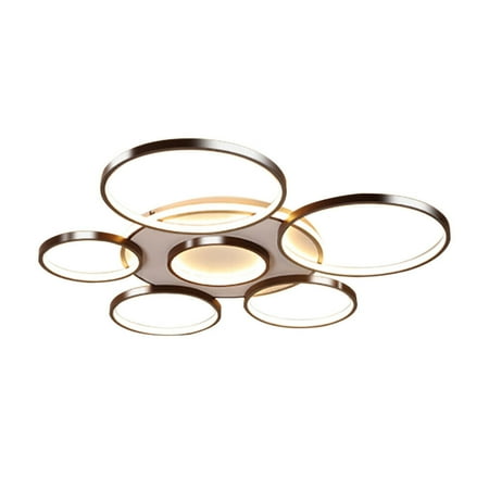 Oukaning Modern 7 Rings Acrylic LED Ceiling Lamp for Living Room Dimmable Chandelier Ceiling Light Black
Oukaning Modern 7 Rings Acrylic LED Ceiling Lamp for Living Room Dimmable Chandelier Ceiling Light Black