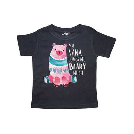 Inktastic My Nana Loves Me Beary Much with Cute Bear Gift Toddler Boy or Toddler Girl T-Shirt
Inktastic My Nana Loves Me Beary Much with Cute Bear Gift Toddler Boy or Toddler Girl T-Shirt
