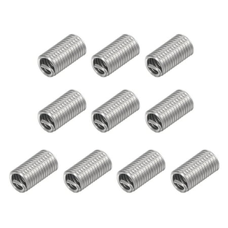 Uxcell 1/4-20 UNC 3.0D 304 Stainless Steel Wire Thread Inserts Screw Repair Sleeve 10 Pack
Uxcell 1/4-20 UNC 3.0D 304 Stainless Steel Wire Thread Inserts Screw Repair Sleeve 10 Pack