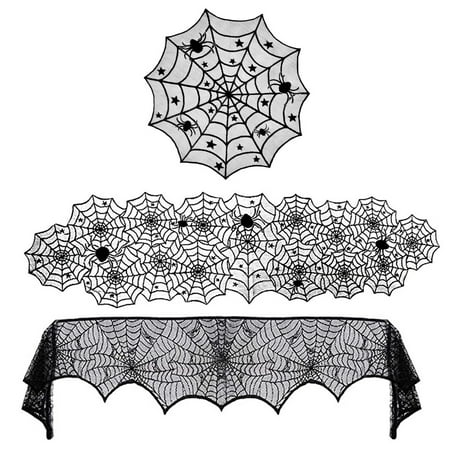 TureClos 3 Pieces/set Table Runner Set Halloween Party Table Cloth Kit Decoration Fireplace Scarf Supplies
TureClos 3 Pieces/set Table Runner Set Halloween Party Table Cloth Kit Decoration Fireplace Scarf Supplies