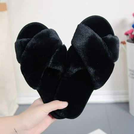 CoCopeaunt Women Slipper for Home Winter Autumn Faux Fur Warm Shoes Fashion Female Slides Black Pink Indoor Plush Slippers
CoCopeaunt Women Slipper for Home Winter Autumn Faux Fur Warm Shoes Fashion Female Slides Black Pink Indoor Plush Slippers