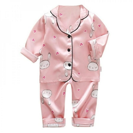 Sales Promotion!Boys Girls Kids Pajama Sets Autumn Winter Long Sleeve Children s Tops+Pants Pajamas Sleepwear Silk Pyjamas Sets for Kids Pink L
Sales Promotion!Boys Girls Kids Pajama Sets Autumn Winter Long Sleeve Children s Tops+Pants Pajamas Sleepwear Silk Pyjamas Sets for Kids Pink L