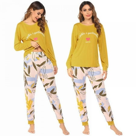 Clearance! Pajamas Set Women’s Long Sleeve Sleepwear Soft Cotton Classic Lovely Print wear Pjs Set S-2XL
Clearance! Pajamas Set Women’s Long Sleeve Sleepwear Soft Cotton Classic Lovely Print wear Pjs Set S-2XL