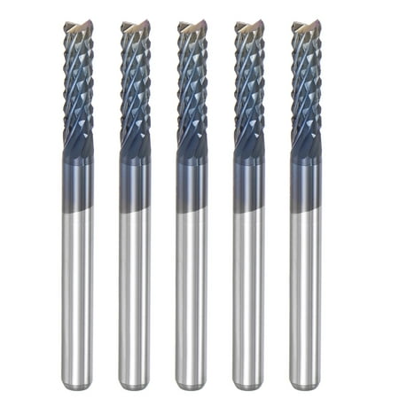 Uxcell 1/8 Shank 3mm x 12mm Diamond Film Coated Carbide End Mill CNC Router Bits 5 Pack
Uxcell 1/8 Shank 3mm x 12mm Diamond Film Coated Carbide End Mill CNC Router Bits 5 Pack