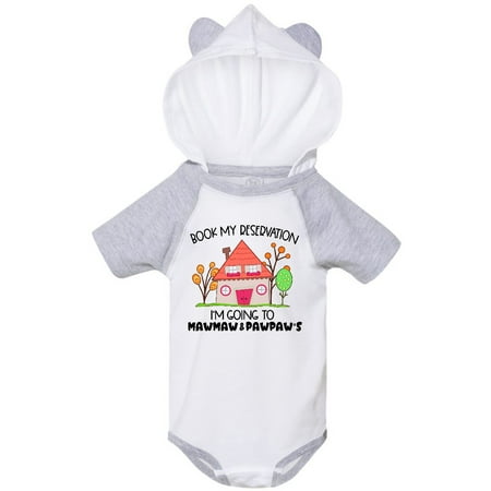 Inktastic Book my Reservation! I m Going To Mawmaw and Pawpaw s- House Gift Baby Boy or Baby Girl Bodysuit
Inktastic Book my Reservation! I m Going To Mawmaw and Pawpaw s- House Gift Baby Boy or Baby Girl Bodysuit