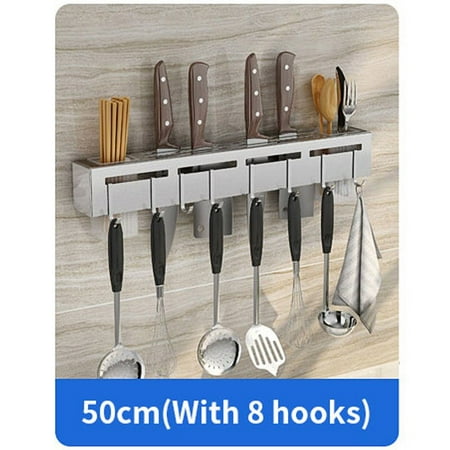 Kitchen Rack Free Punching Rack Knife Holder Chopsticks Holder Household Multifunctional Wall Mounted Knife Holder Storage Shelf
Kitchen Rack Free Punching Rack Knife Holder Chopsticks Holder Household Multifunctional Wall Mounted Knife Holder Storage Shelf