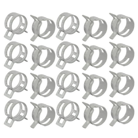 Unique Bargains 20 Pcs 18mm Spring Band Type Action Fuel Hose Pipe Low Pressure Air Clip Clamp
Unique Bargains 20 Pcs 18mm Spring Band Type Action Fuel Hose Pipe Low Pressure Air Clip Clamp