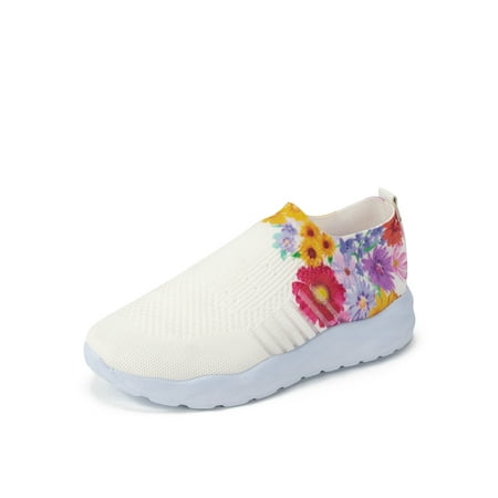 Gomelly Women Walking Shoes Comfort Sock Sneakers Mesh Flats Lightweight Casual Shoe Ladies Womens White Floral 5
Gomelly Women Walking Shoes Comfort Sock Sneakers Mesh Flats Lightweight Casual Shoe Ladies Womens White Floral 5