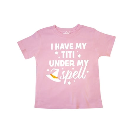 Inktastic I Have My Titi Under My Spell with Cute Witch Hat Gift Toddler Boy or Toddler Girl T-Shirt
Inktastic I Have My Titi Under My Spell with Cute Witch Hat Gift Toddler Boy or Toddler Girl T-Shirt