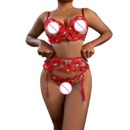 Women Exotic Lingerie Lace Floral Printed High Waist 2 PCS Daily Comfy Leisure Holiday Party Vacation Sleepwear Underwear Gifts To Lovers
Women Exotic Lingerie Lace Floral Printed High Waist 2 PCS Daily Comfy Leisure Holiday Party Vacation Sleepwear Underwear Gifts To Lovers