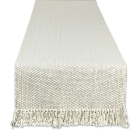 Variegated Natural Fringe Table Runner