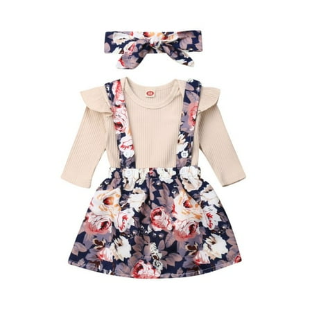 Baby Girl T Shirts Romper Bodysuit Tops Suspender Skirt Set Cotton Outfits Toddler Infant
Baby Girl T Shirts Romper Bodysuit Tops Suspender Skirt Set Cotton Outfits Toddler Infant