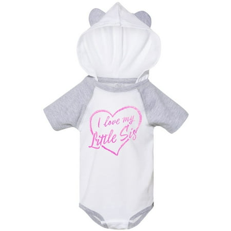 Inktastic I Love My Little Sis in Pink Chalk Heart Gift Baby Boy or Baby Girl Bodysuit
Inktastic I Love My Little Sis in Pink Chalk Heart Gift Baby Boy or Baby Girl Bodysuit