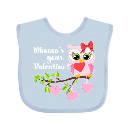 Inktastic Whoooo s Your Valentine with Cute Pink Owl Gift Baby Boy or Baby Girl Bib
Inktastic Whoooo s Your Valentine with Cute Pink Owl Gift Baby Boy or Baby Girl Bib