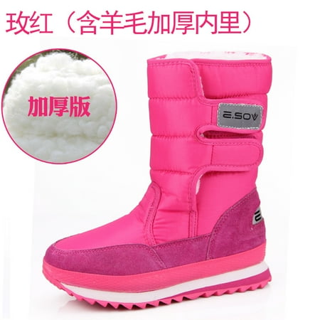 Winter Thickening Warm Women Boots Waterproof Non-slip Snow Boots Women Candy Color Ladies Shoes
Winter Thickening Warm Women Boots Waterproof Non-slip Snow Boots Women Candy Color Ladies Shoes