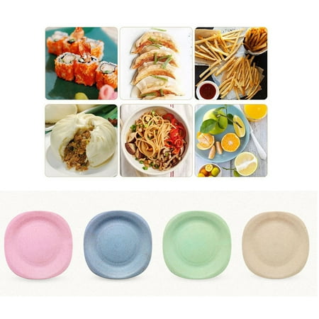 4 Pcs Fruit Plate Wheat Straw Snack Home Décor Decor for House Decorations Plates
4 Pcs Fruit Plate Wheat Straw Snack Home Décor Decor for House Decorations Plates