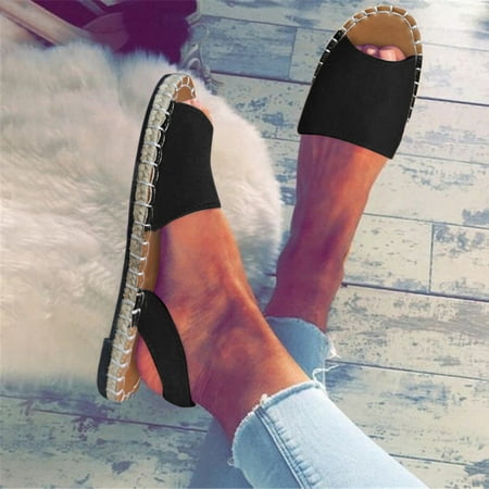 〖Yilirongyumm〗 Black 41 Sandals Women Beach Sandals Solid Color Mouth Casual Fish Retro Flat Women s Sandals
〖Yilirongyumm〗 Black 41 Sandals Women Beach Sandals Solid Color Mouth Casual Fish Retro Flat Women s Sandals