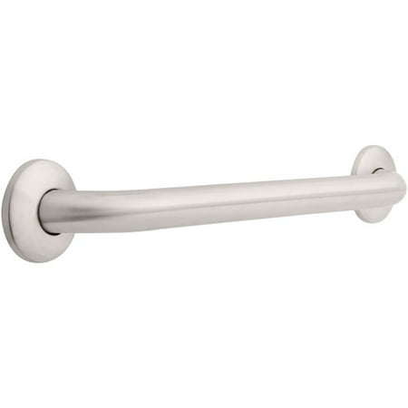 18" Stainless Concealed Mount Grab Bar