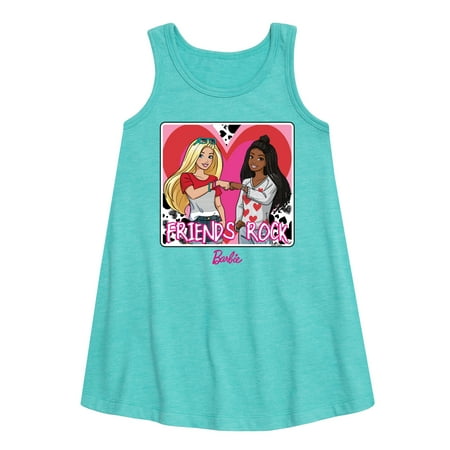 Barbie - Friends Rock - Toddler and Youth Girls A-line Dress