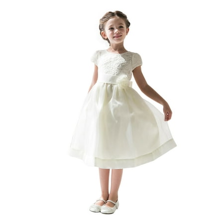 Efavormart Flower Girl Dress Lace and Mirror Organza Dress Ivory Party Dress Special Occasion Dress
Efavormart Flower Girl Dress Lace and Mirror Organza Dress Ivory Party Dress Special Occasion Dress